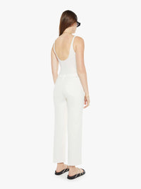 Mother - Rambler Zip Ankle High Rise Straight Jeans