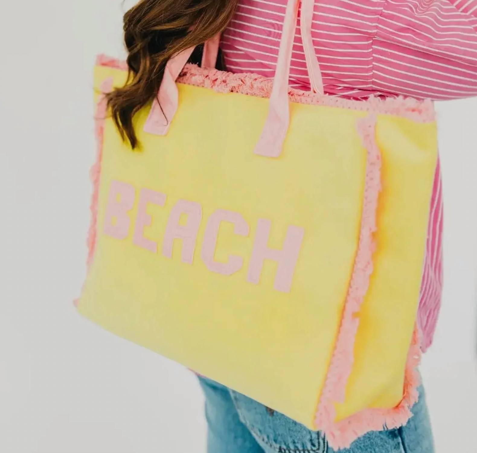 Pretty Simple - Women's Hanalei Terry Cloth Beach Tote