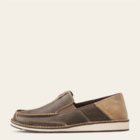 ARIAT Men's Leather Cruiser Slip On in brown - men's sneaker - view 4