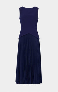 Milly - HADDY PLEATED MIDI DRESS
