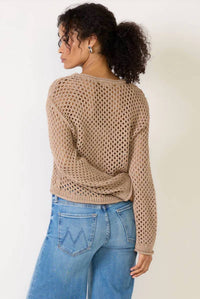 Z Supply - Cala Shimmer Crochet Sweater