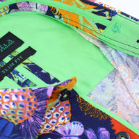 Eight X - Neon Pineapples on a Bed of Flowers Button Down Shirt