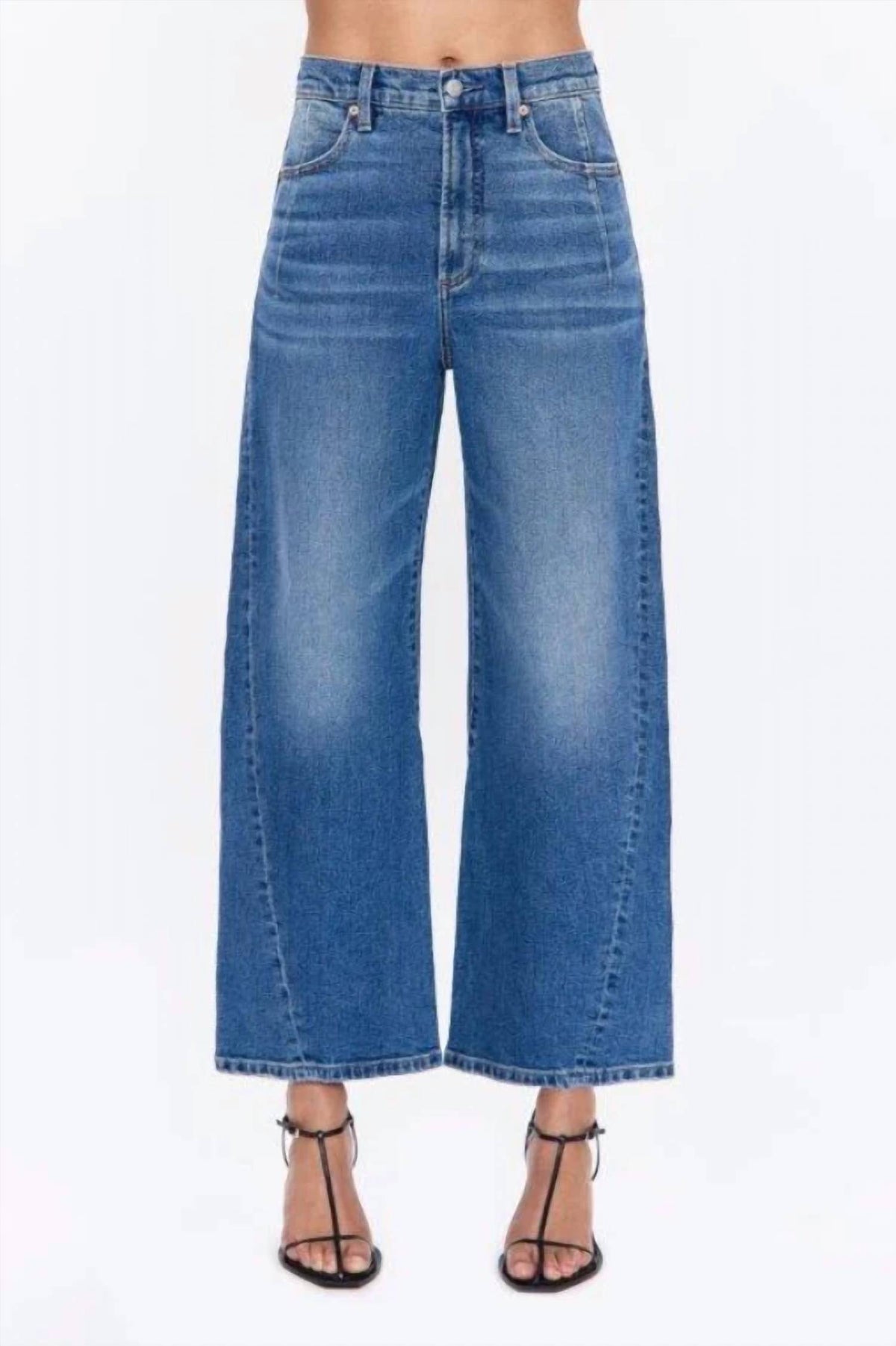 Pistola - Kyra Ankle Wide Leg Jeans