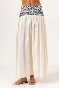 Sundays - Gwen Floral Embroidery Skirt