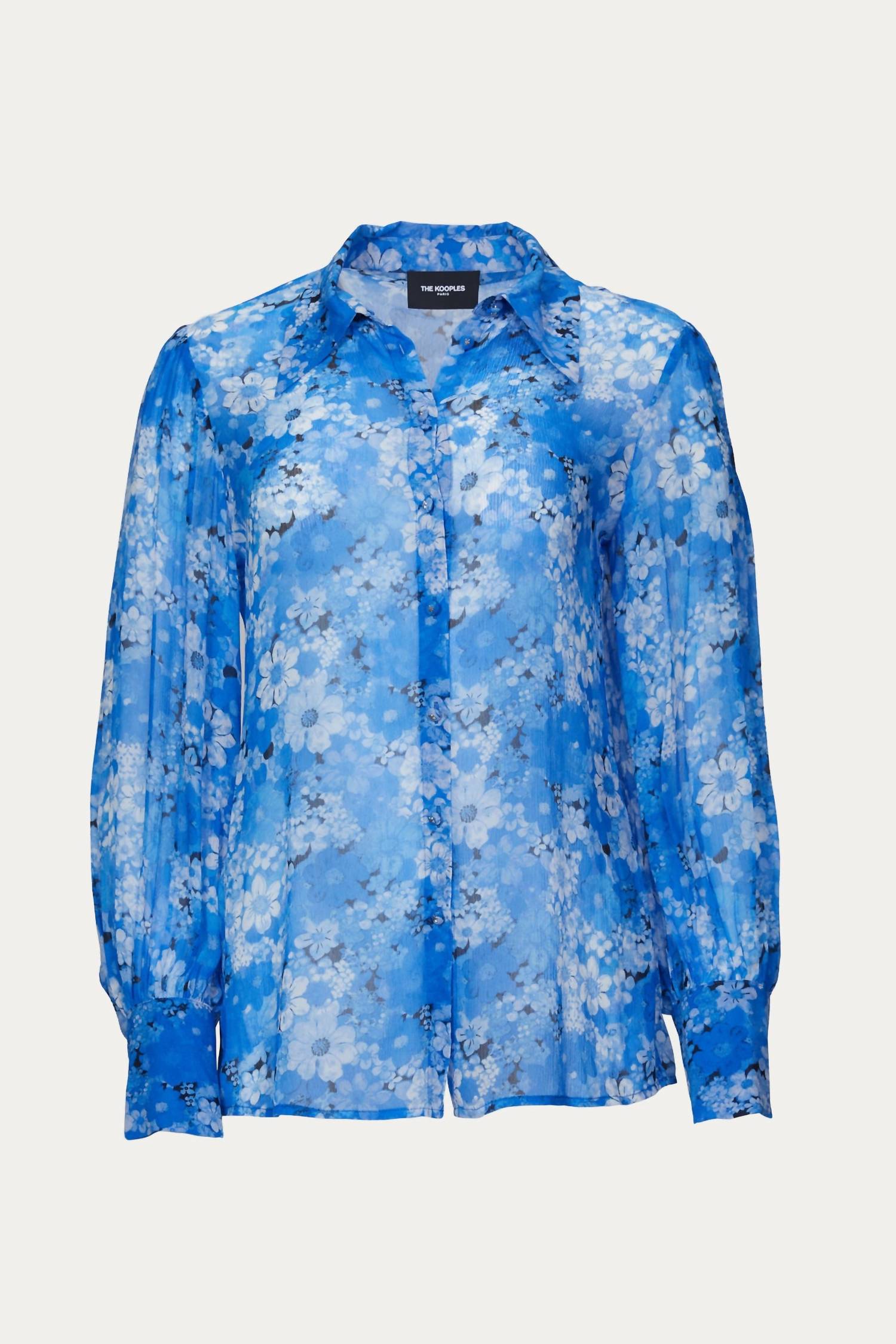 FLORAL MOTIF BLOUSE