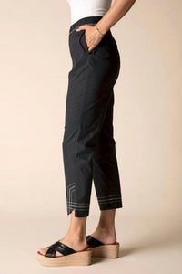 habitat Cool Tech Easy Crop Pants in black - women's pants - detail view