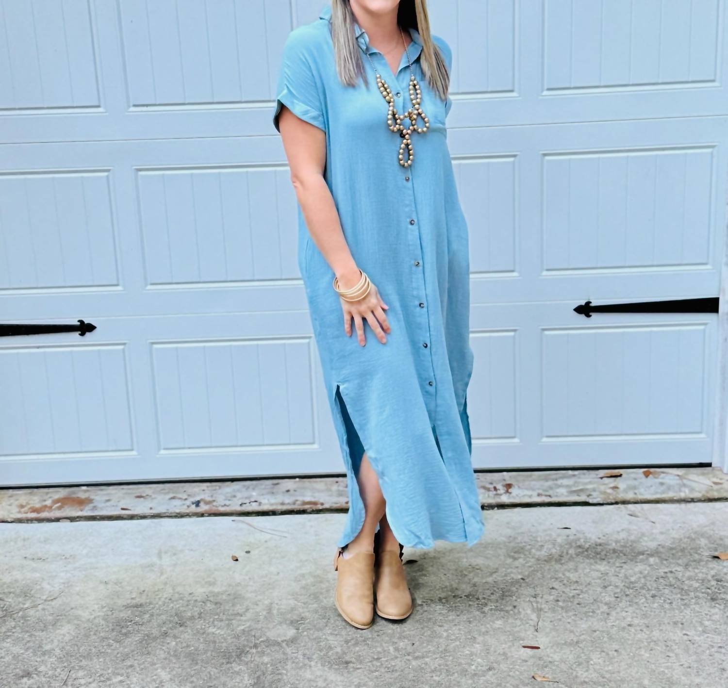 BluIvy The Willa Dress in light blue - women's dress - view 4
