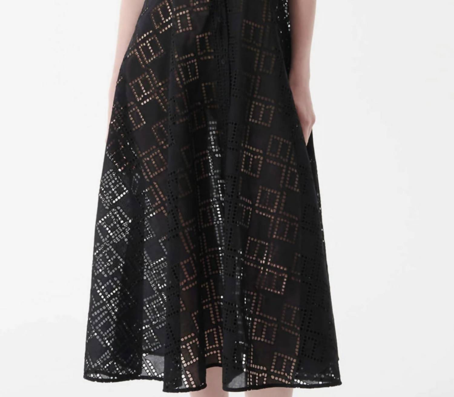Beatrice .B - Broderie Chemisier Midi Dress