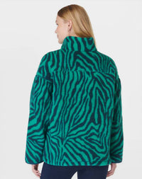 Sweaty Betty - Karma Half-zip Printed Fleece Top