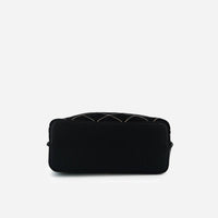 Like Dreams - Women's Velvet Knot Quilted Shoulder Tote Bag
