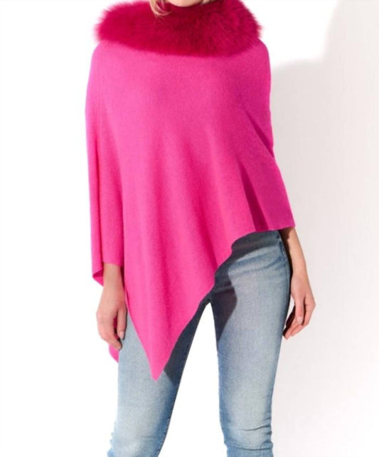 Oolala - Cashmere Asymmetrical Poncho