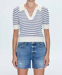 Pistola - Billie Pleat Sleeve Polo Shirt