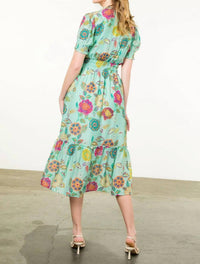 Thml - Floral Short Sleeve Dress