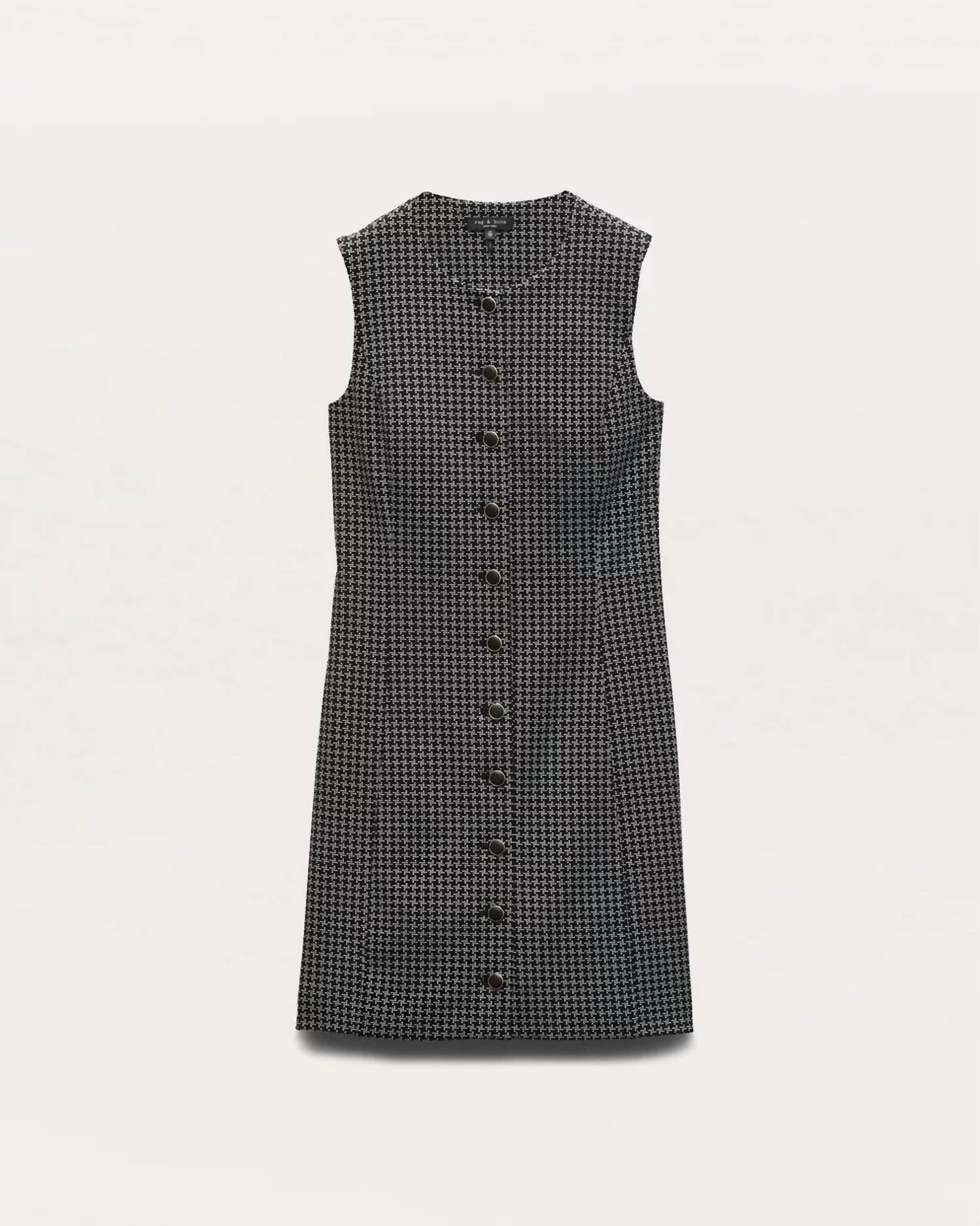 Rag & Bone - Irina Houndstooth Mini Dress