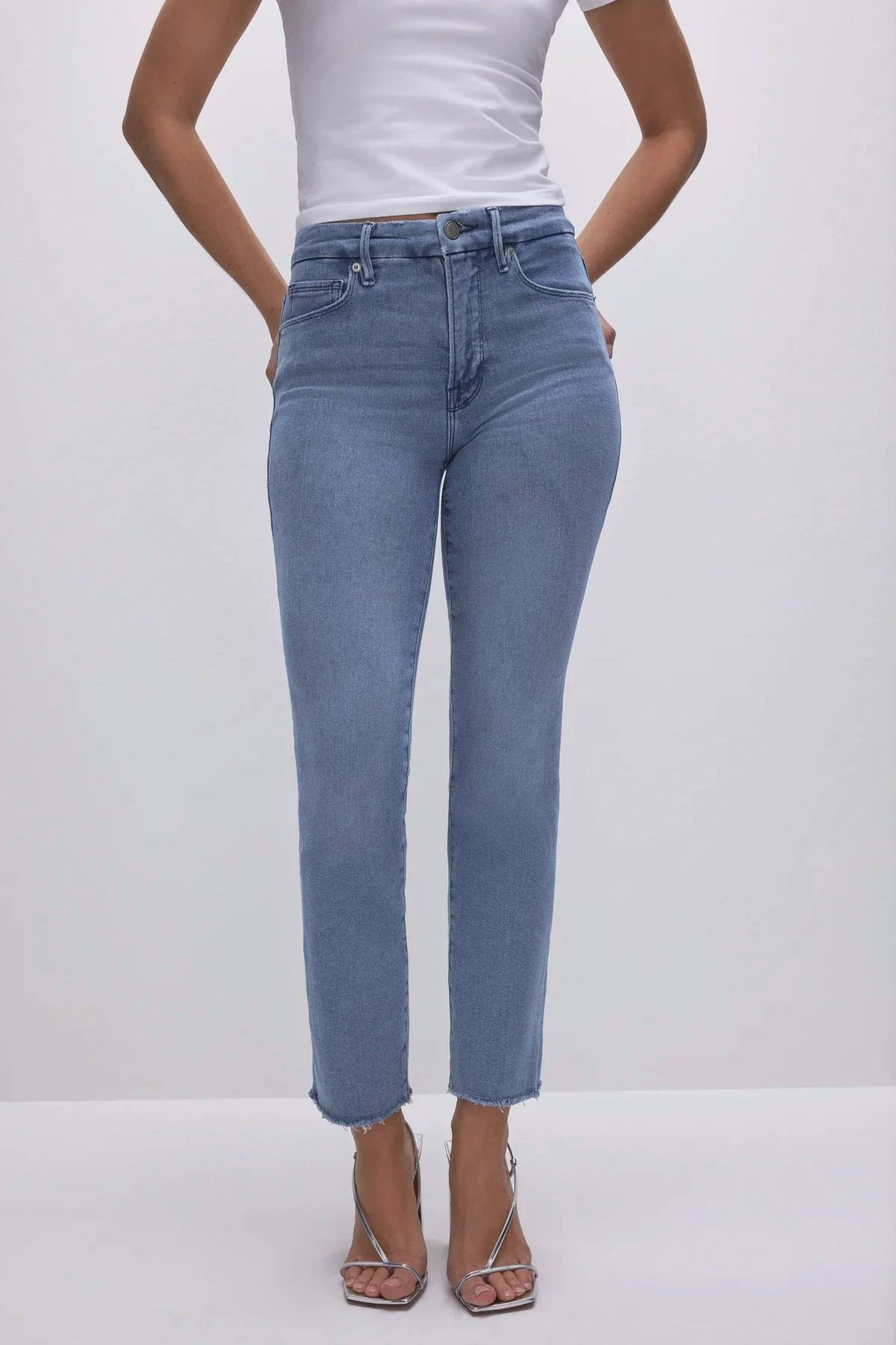 Good American - Good Legs Straight Jeans