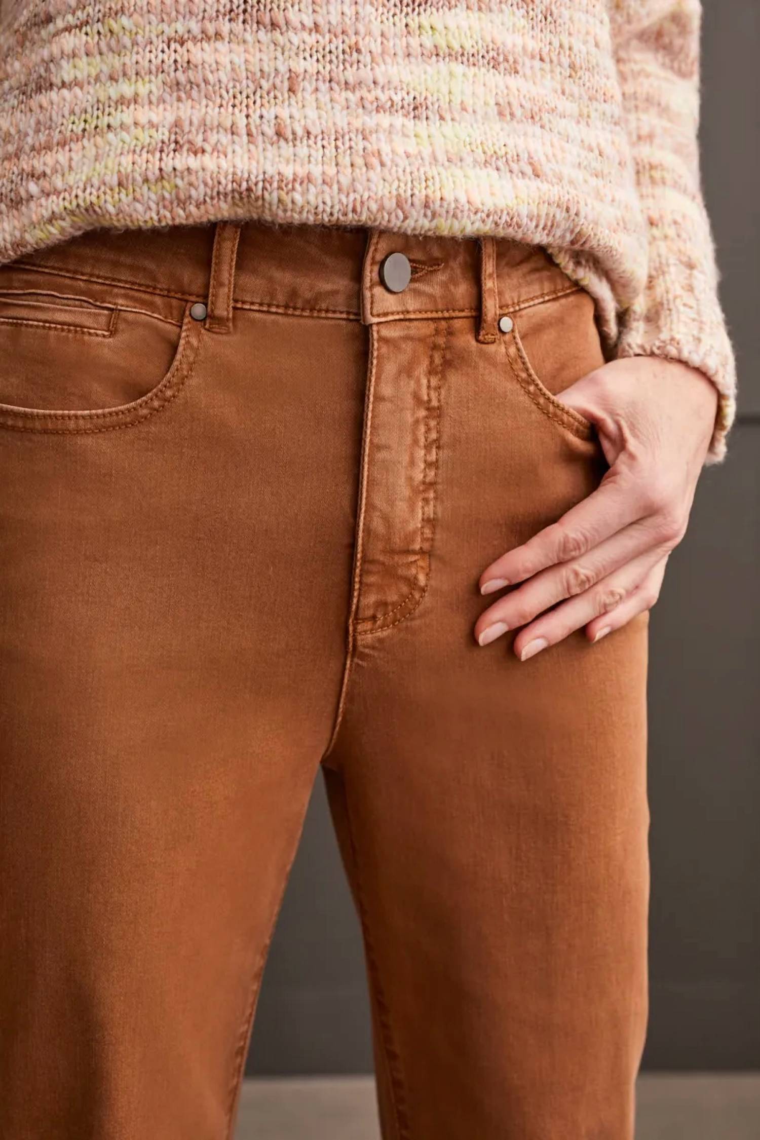 Tribal - Fly Front 5 Pocket Pant