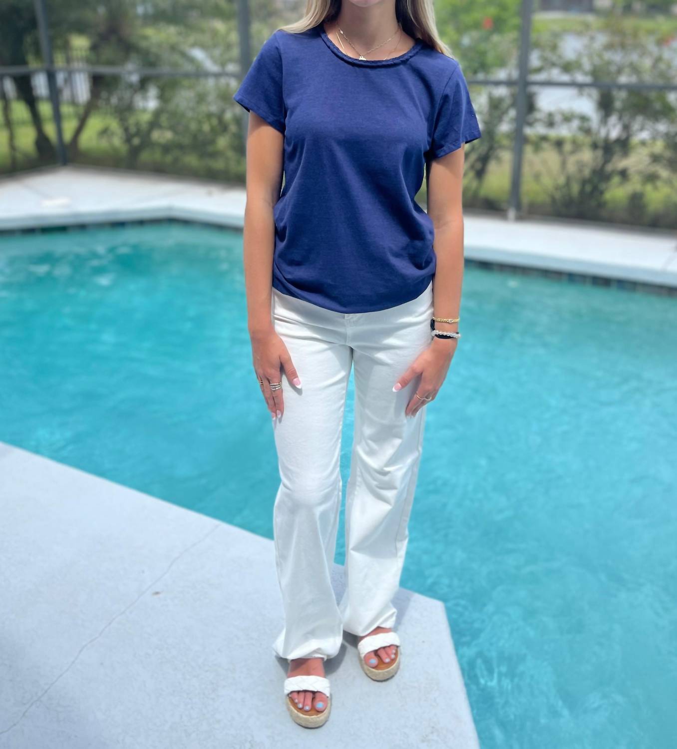 Hatley - Braided Neck Tee