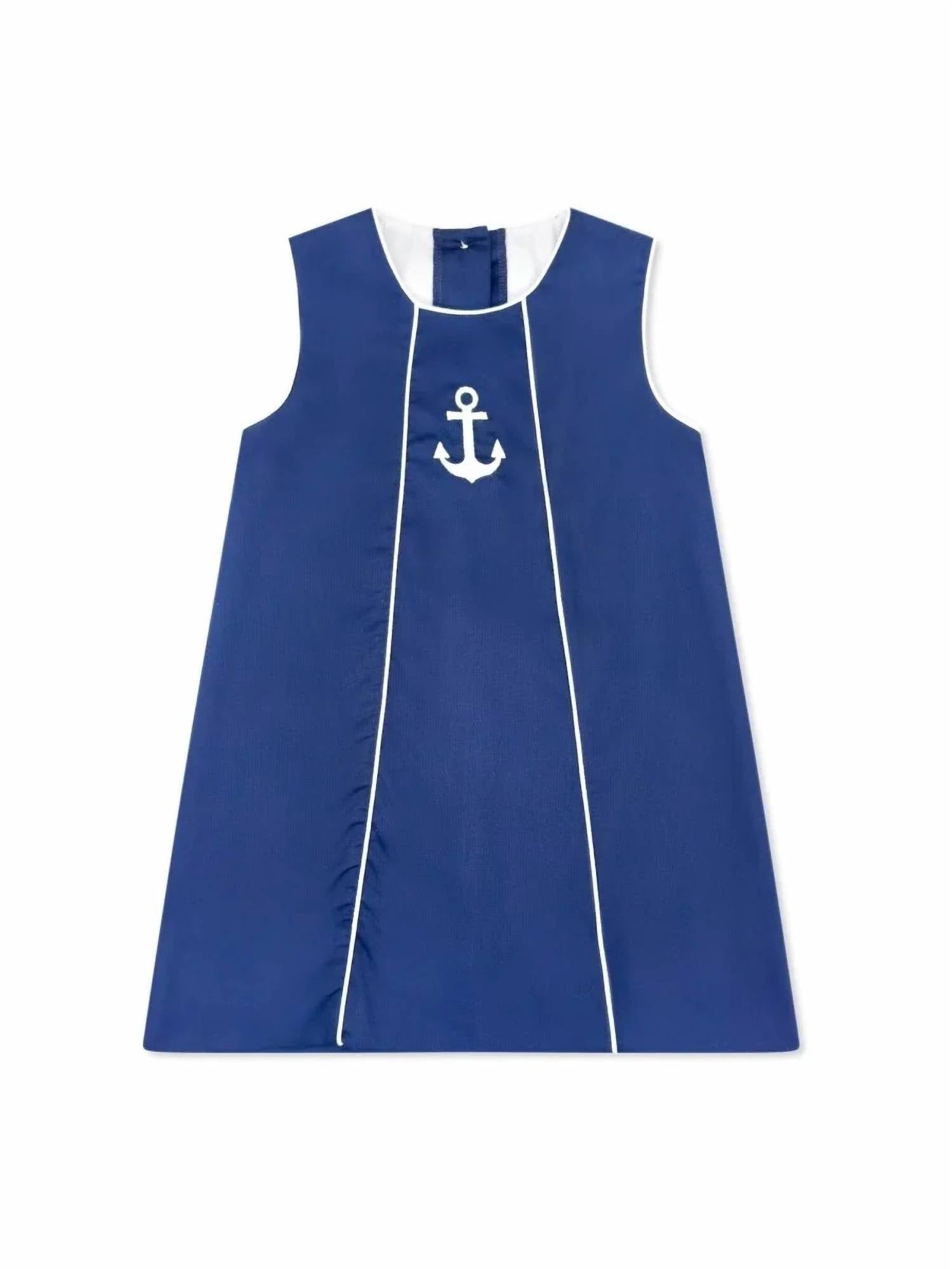 Lullaby Set - Girls Amelia Anchor Dress