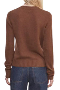 Enza Costa - Cashmere Easy Long Sleeve Crewneck Sweater