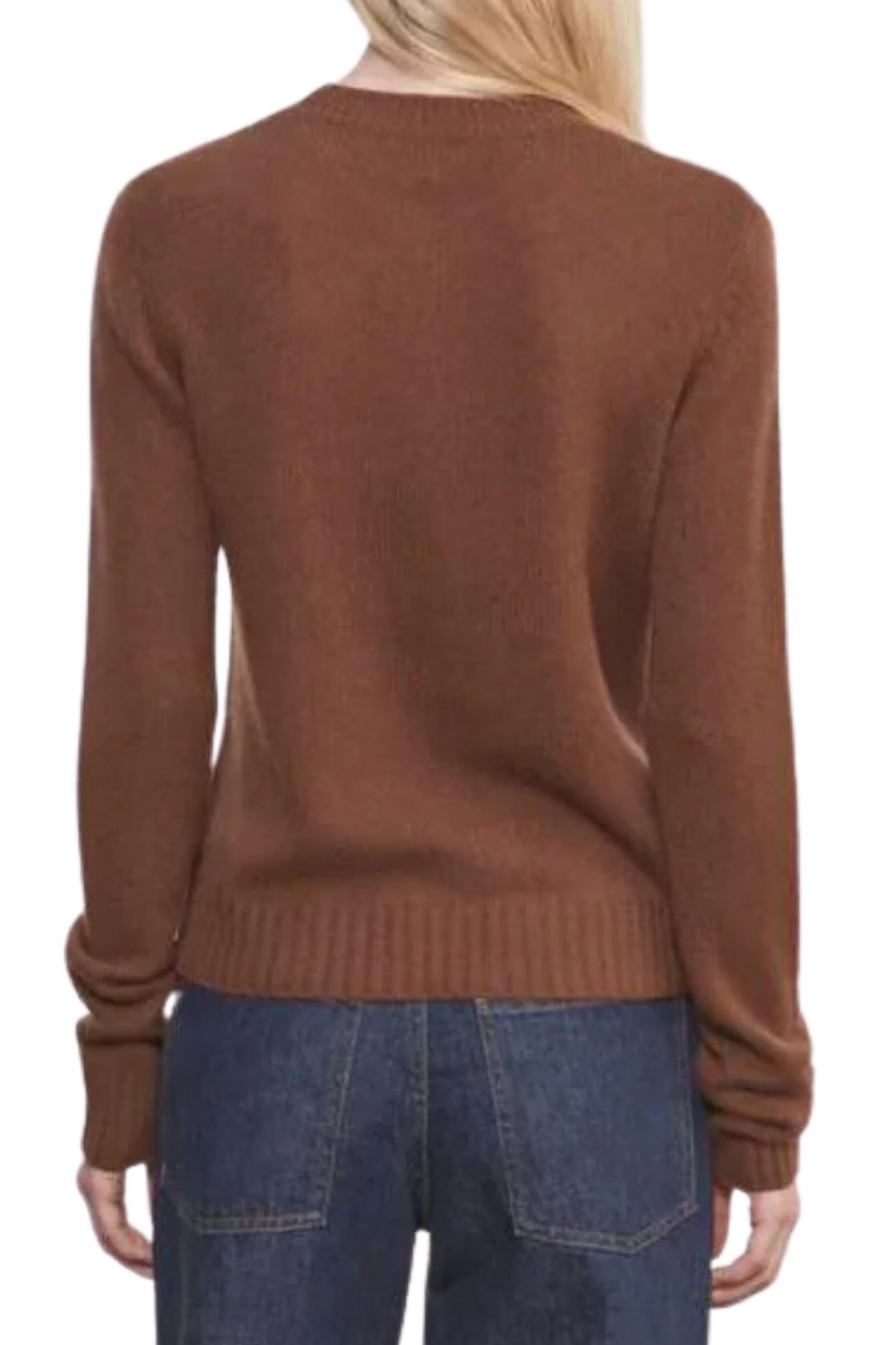 Enza Costa - Cashmere Easy Long Sleeve Crewneck Sweater