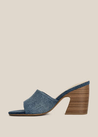 Shu Shop - Women's Elsy Block Heel Slide Sandal