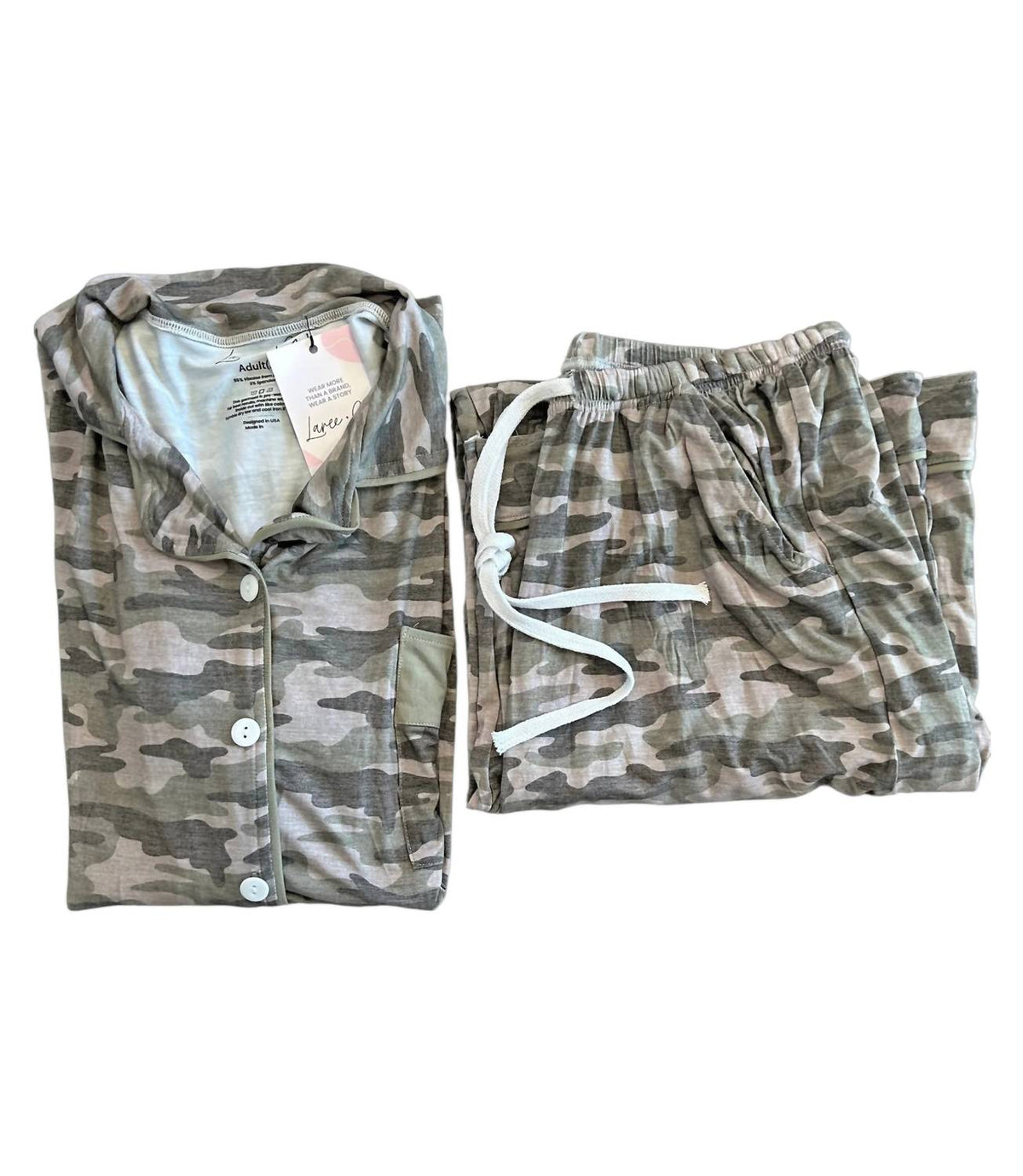 Laree + Co. - Women's Kace Bamboo Luxe Lounge Pants Set