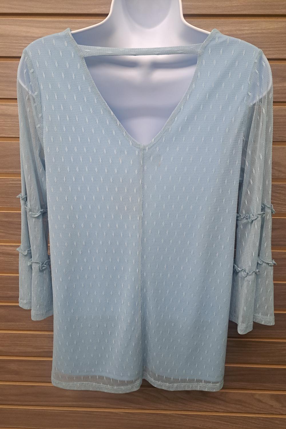 Magnolia Skye - Women's Lace Overlay Top