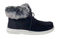 Gypsy Jazz - Women's Fuzzy Farren Slip-on Boots