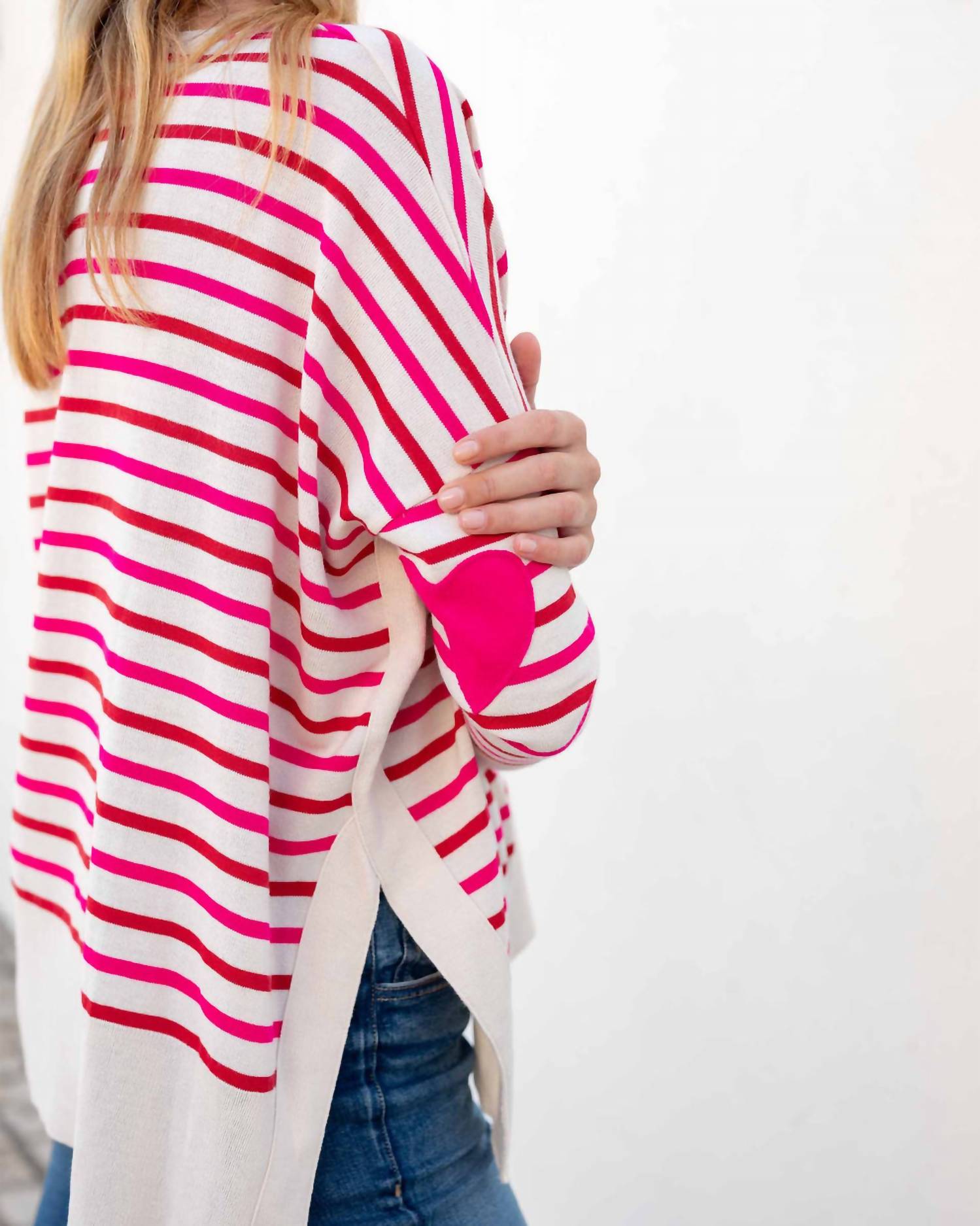 Mersea - Amour Sweater with Heart Patch