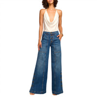 Ramy Brook - Women's Flores High-rise Wide Leg Jean