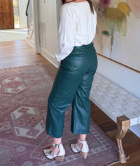 SKIES ARE BLUE Evergreen Edge Pants - women's pants - alternate view