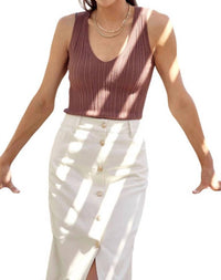 Greylin - Rib Knit Top
