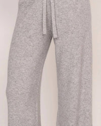 Kathryn Mccarron - Maya Ribbed Cashmere Wide Leg Pant