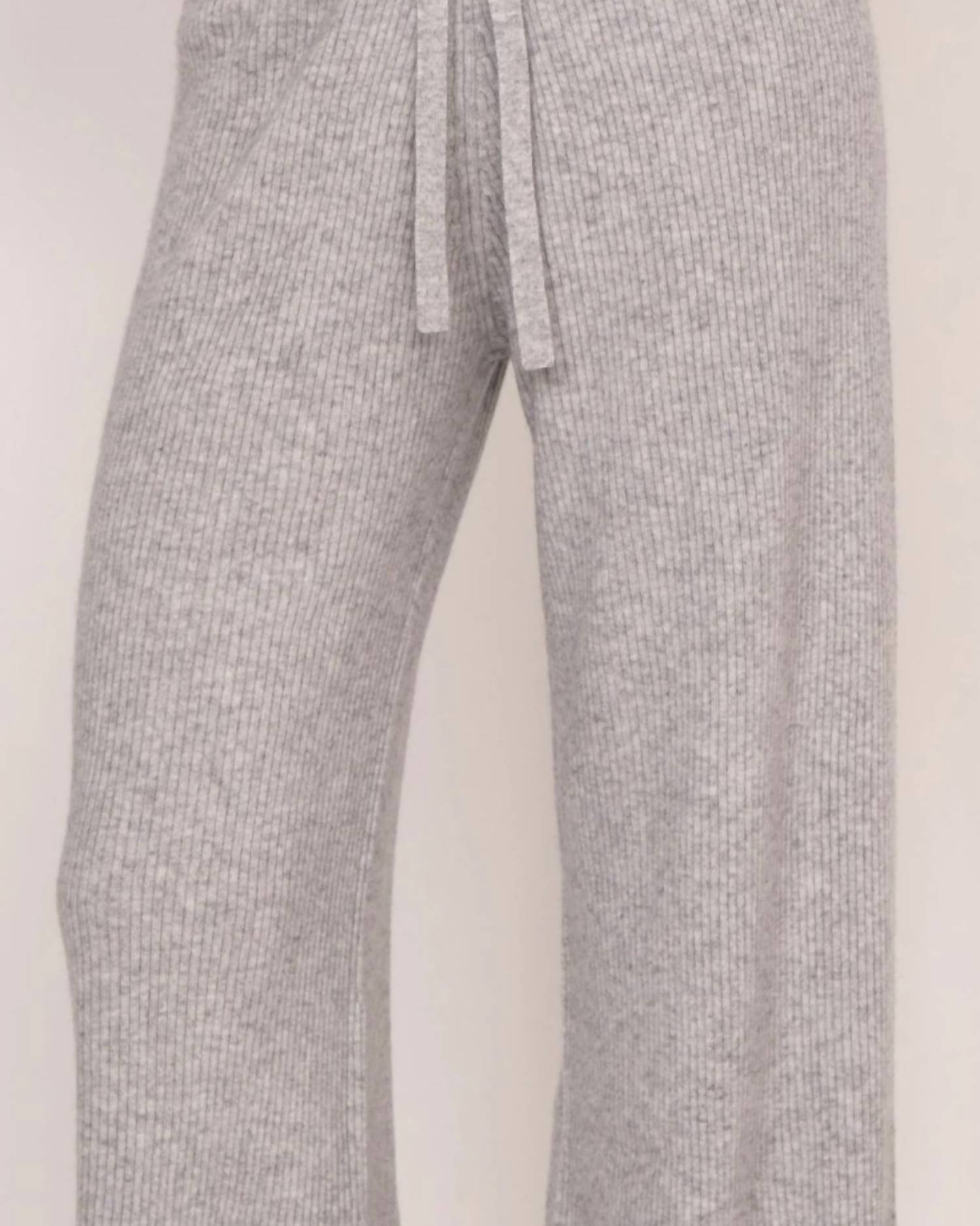Kathryn Mccarron - Maya Ribbed Cashmere Wide Leg Pant