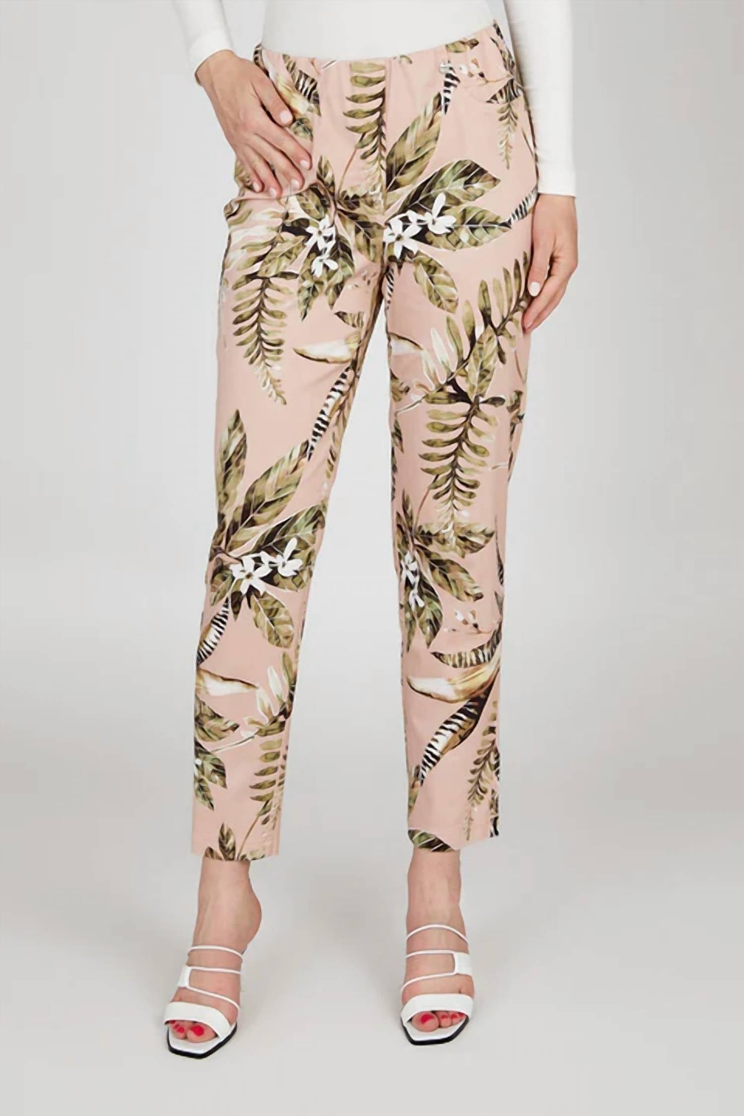 Robell - Zebra Palm Print