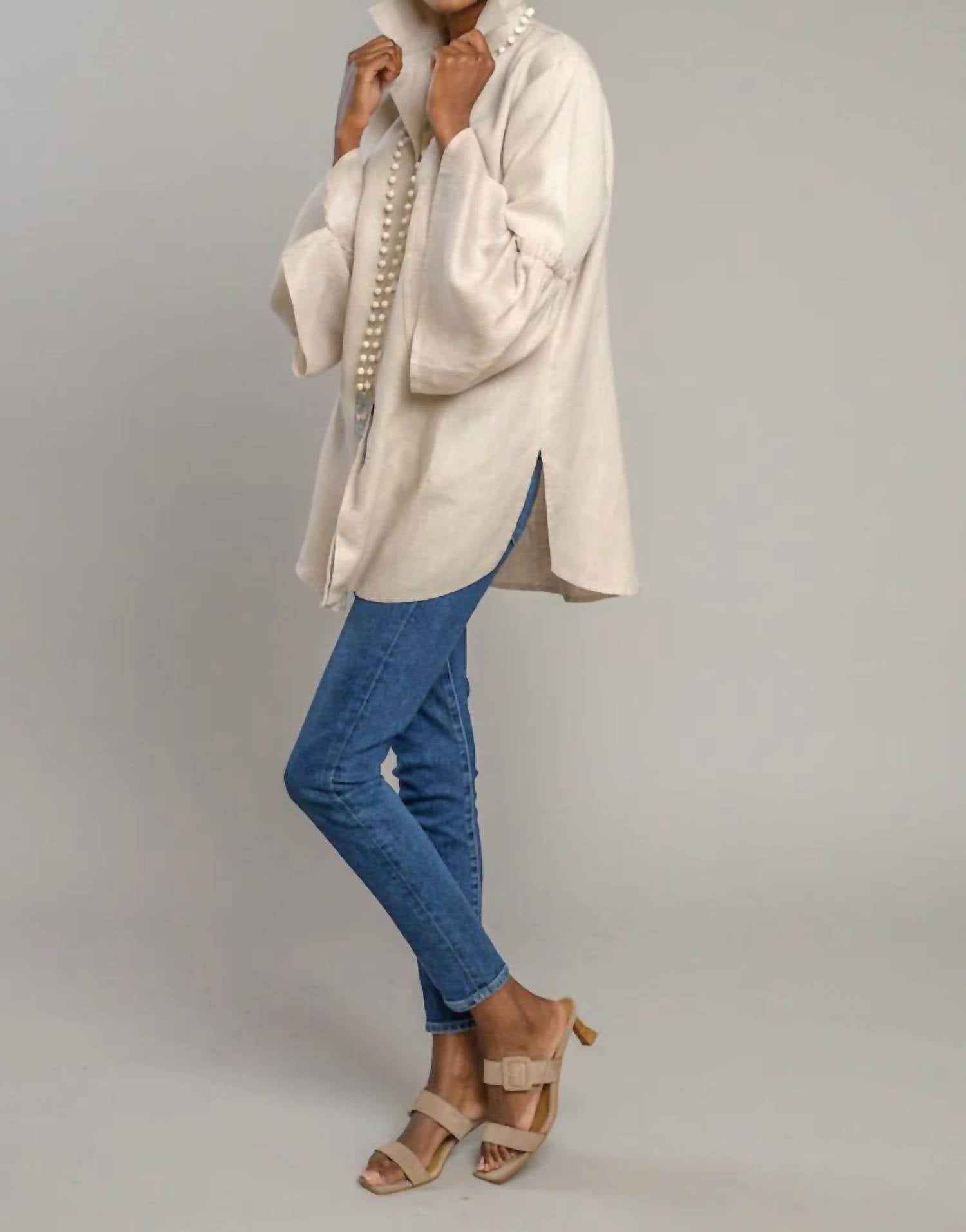Arte Italica - Kendall Ruffle Sleeve Blouse