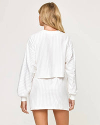 L*Space - Half Court Pullover And Mini Skirt Set