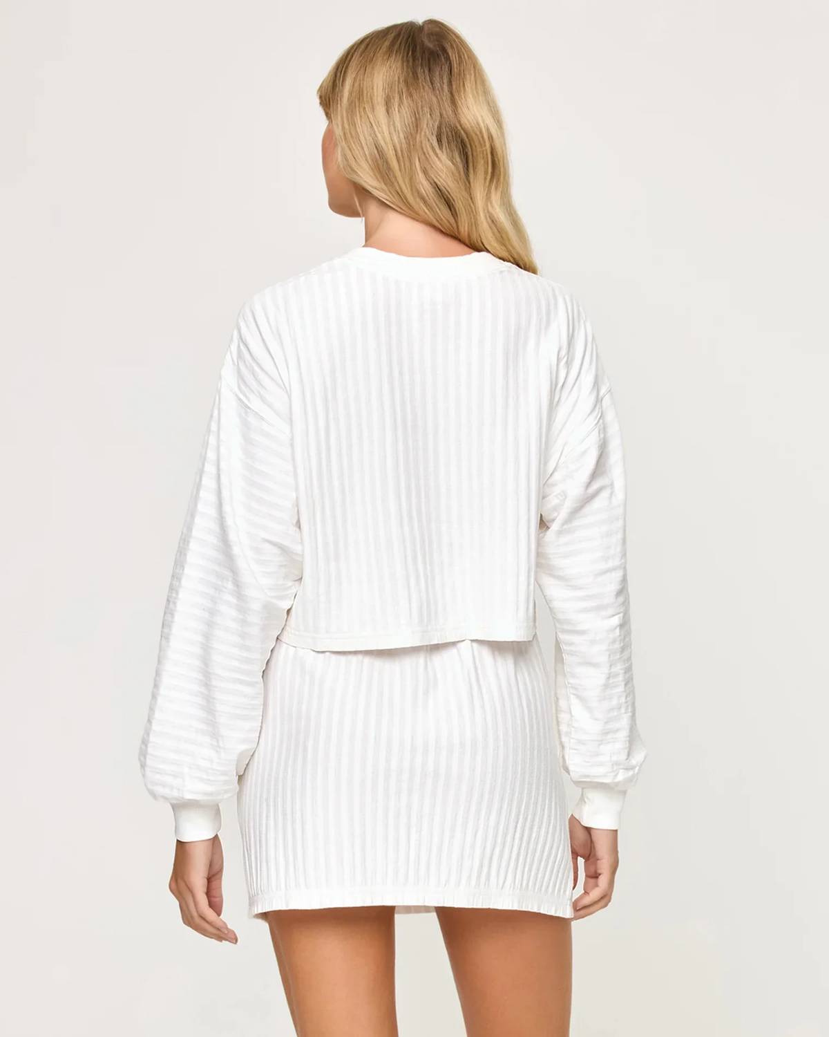 L*Space - Half Court Pullover And Mini Skirt Set