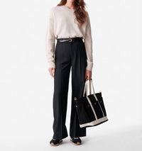 Vanessabruno - Dulce High Waist Straight Leg Pants