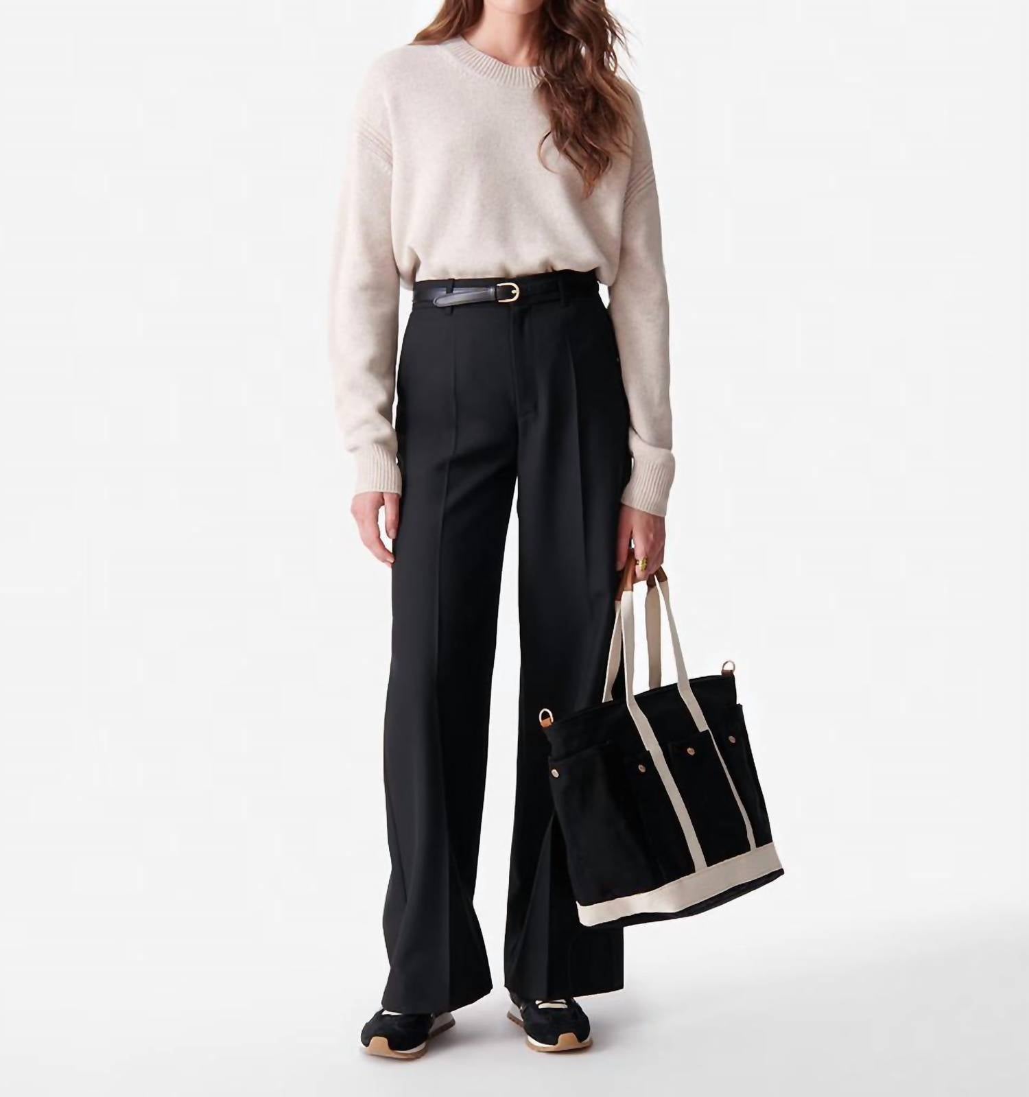 Vanessabruno - Dulce High Waist Straight Leg Pants