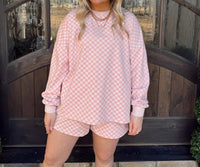 Anniewear - Coastal Check Lounge Set