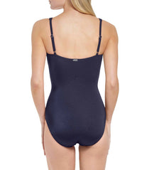 Calvin Klein - Pleated One Piece Swimsuit
