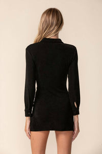 Sky To Moon - Jean Long Sleeve Dress