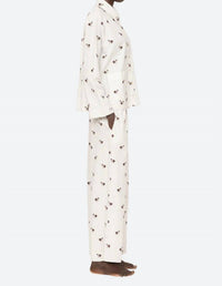 SEA Ruthie Pajama Set in multi - women's sleepwear - detail view