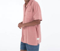 Hurley - Laguna Camp Embroidered Button-front Shirt