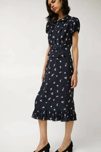 Ciao Lucia - Papillon Print Short Sleeve Blouse