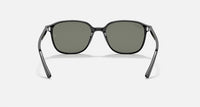 Ray Ban - Leonard Small | 2193 901 - 58 | 51 | Black | Green | Polarized Sunglasses Rb2193 901/58