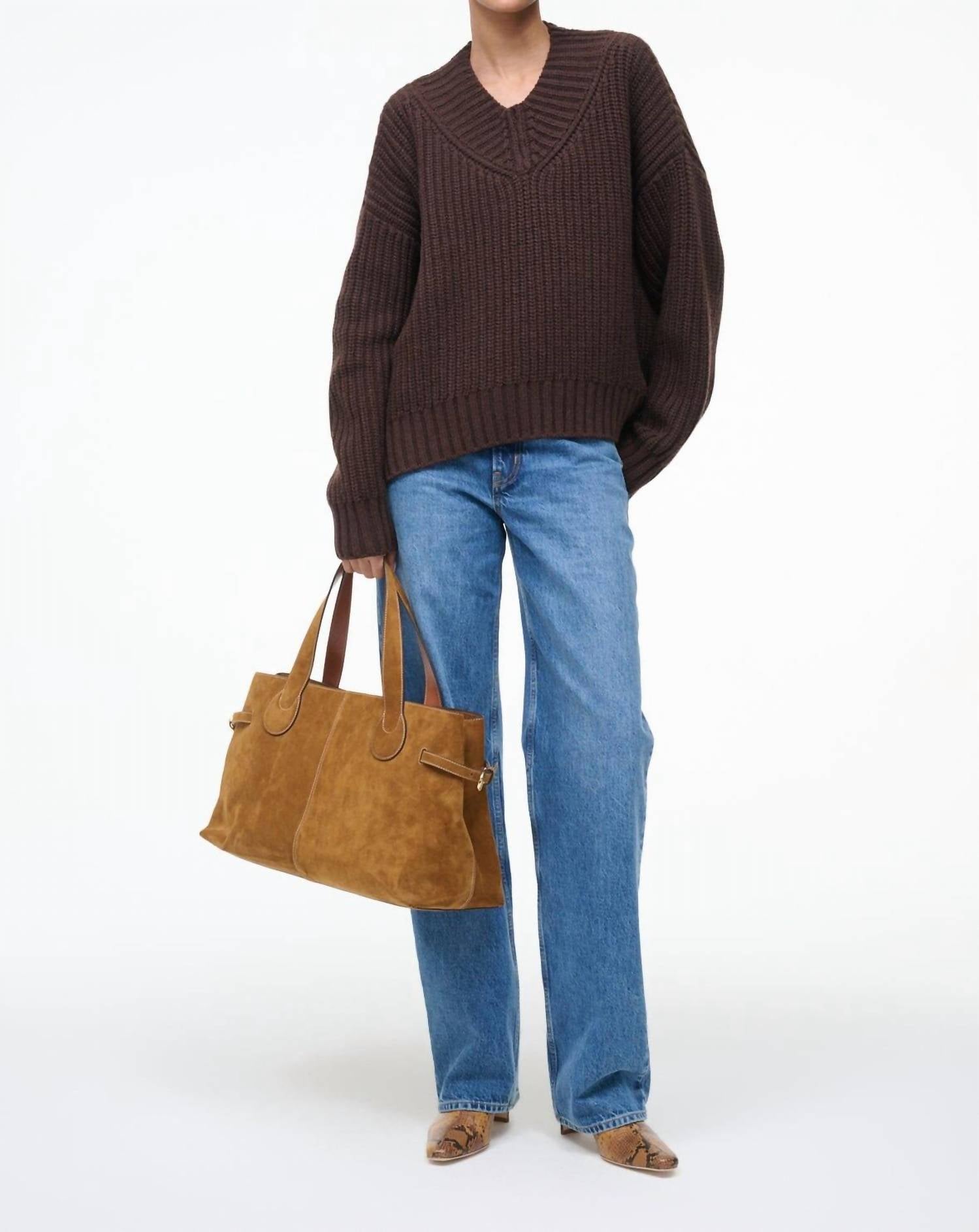 Staud - Otto V Neck Sweater