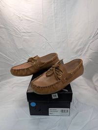 Aqua - WOMEN'S CAPTAIN LEATHER BOAT SHOES
