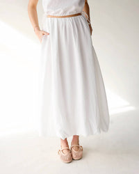 Sage The Label - Deja Vu Bubble Maxi Skirt